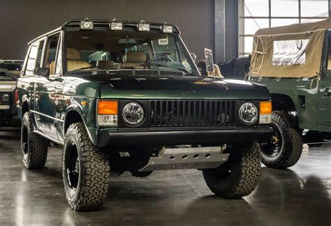 The Street Dog A Restored 1974 Range Rover Classic Two Door By Legacy