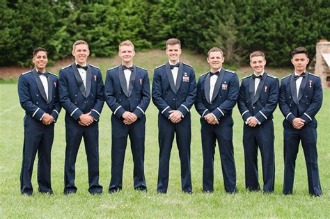 Air Force Wedding Uniform At Wedding
