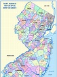 Map Of Northern New Jersey Towns