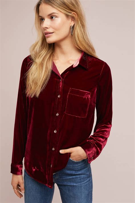 Maybe you would like to learn more about one of these? Velvet Buttondown | Anthropologie clothing, Fashion, Clothes