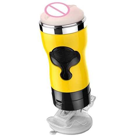 Best Selling Speeds Vibration Masturbation Vagina Cup Realistic Vagina Male Electric Hand