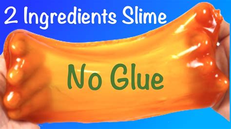 2 Ingredients Slimehow To Make Slime Without Gluebaking Sodaborax