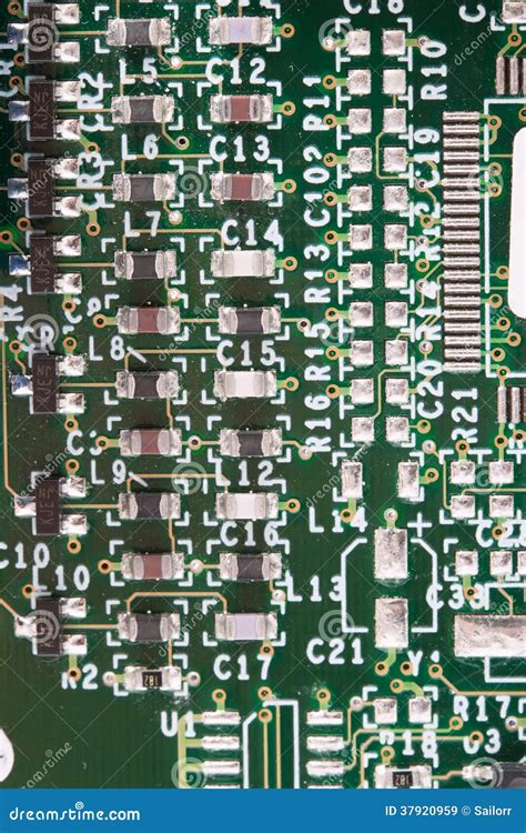 Electronic Circuit Board Stock Image Image Of Circuit 37920959