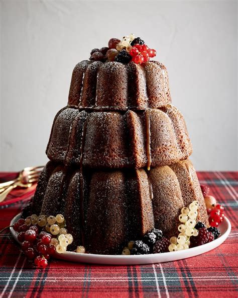 Make these with dried cranberries for some extra thanksgiving flavor. Spiced Bundt Cake Tower Recipe | Thanksgiving desserts ...