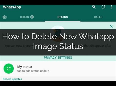Ur fav song comment and then i will post. How to Delete Whatsapp Status - YouTube