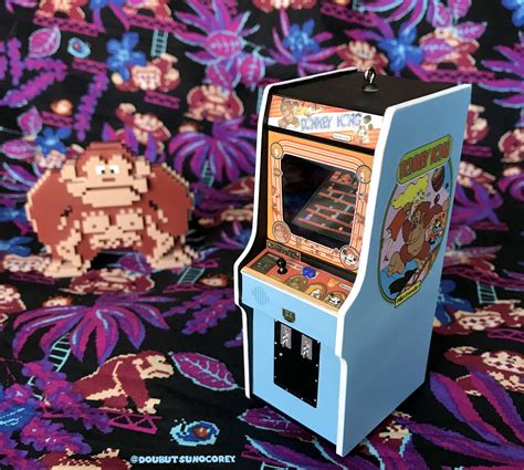 Here comes b3 to the rescue with brickey. Donkey Kong arcade cabinet ornament from Hallmark # ...