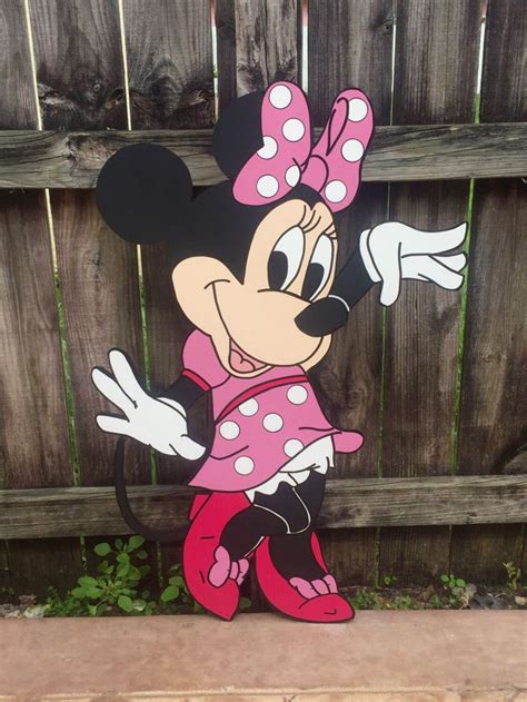 Minnie Mouse Foam Cutout Minnie Mouse Birthday Party Minnie Mouse