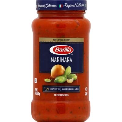 Barilla Barilla Marinara Garlic Simmered Onion Pasta Sauce