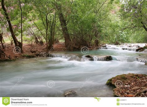 Havasu Falls Campground Stock Image Image Of Arizona