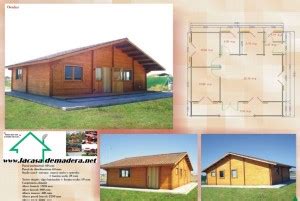 Disponemos de más de 60 modelos de casas de madera en nuestro catálogo. Casa de Madera barata, es nueva a estrenar CA83OR - 16.900 ...