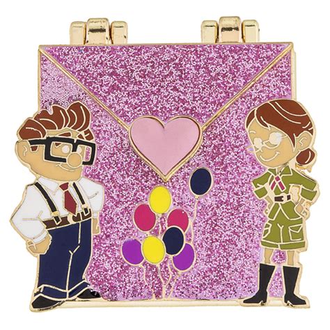 Disney Love Letters Pin 6 Carl And Ellie Up