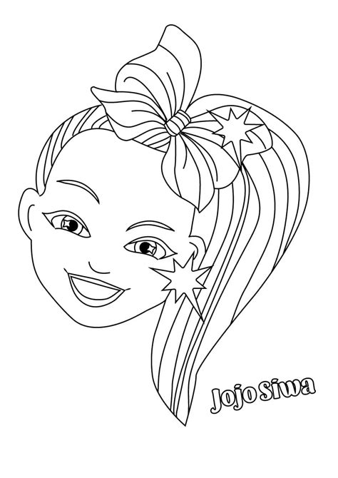 If you are a fan of jojo, then you will certainly like our coloring pages. Coloring Pages Jojo Siwa. Download and print for free