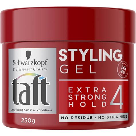 Tingle hair will best with a lot of, not less wetness. Taft Hair Gel Maximum Hold 250g | Woolworths