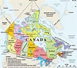 Ciudades de Canada | Ciudades de canada, Viajar a canadá y Mapa politico