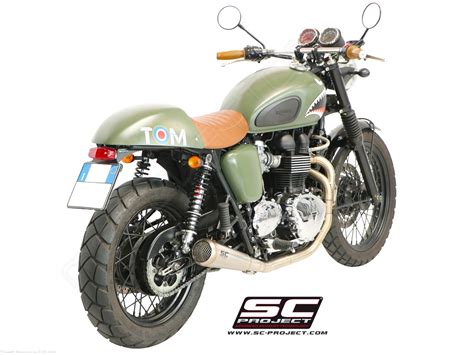 Conic 70s Style Full System Exhaust By Sc Project Triumph