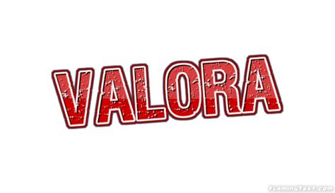 Valora Logo Free Name Design Tool From Flaming Text