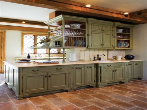 That might appear a bit a lot of, but if you design it so it functions well along with eachother, you will certainly be on to a victor. Cabinets green kitchen walls brown olive antique sage mediterranean size storage www coffee cu ...