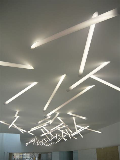 Fluorescent ceiling lights are found in an increasing number of homes due to their energy efficiency and long life. Polycarbonate Stick Light by Liely Faulkner, via Behance ...