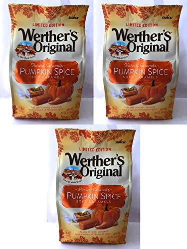 Werther S Original Pumpkin Spice Soft Caramels Pack Of Walmart Com