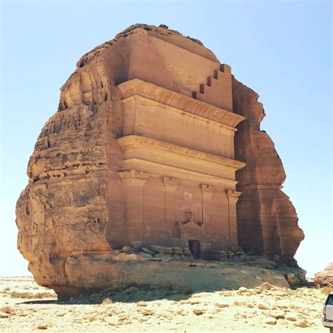 Madain Saleh Saudi Arabia Natural Landmarks Instagram Monument Valley