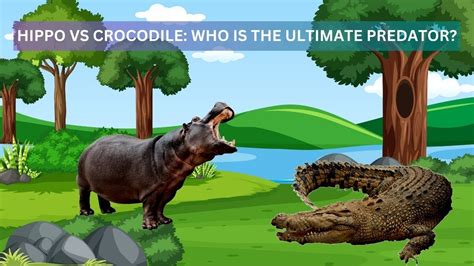 Who Would Win In A Fight Hippo Or Crocodile Youtube