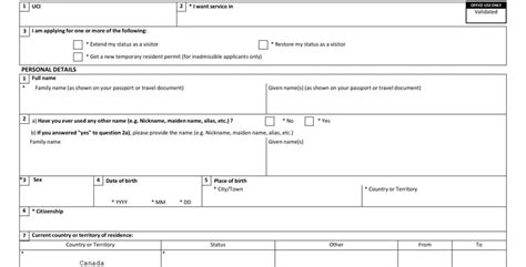 Imm 1249 Form ≡ Fill Out Printable Pdf Forms Online