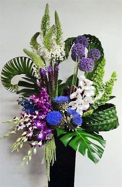 30 Beautiful Modern Flower Arrangements Design Ideas Похоронные