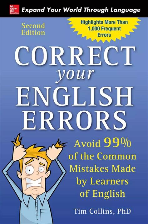 Free Download Correct Your English Errors By Tim Collins Avoid 99 Of The Common Mistakes Made
