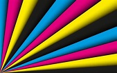 CMYK abstract background. Vector illustration of four cmyk colours ...