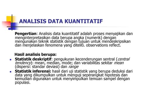 Contoh Analisis Data Teknik Analisis Data Kuantitatif Dan Kualitatif