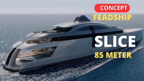 New Slice Feadship Concept Mega Yacht 85meter Youtube