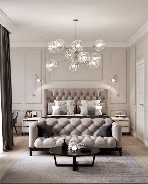 Elegant Beige Bedroom Decor In 2020 Beige Bedroom Decor Luxurious