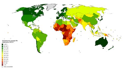 Life expectancy is calculated directly from death rates. List of countries by life expectancy - Wikiwand