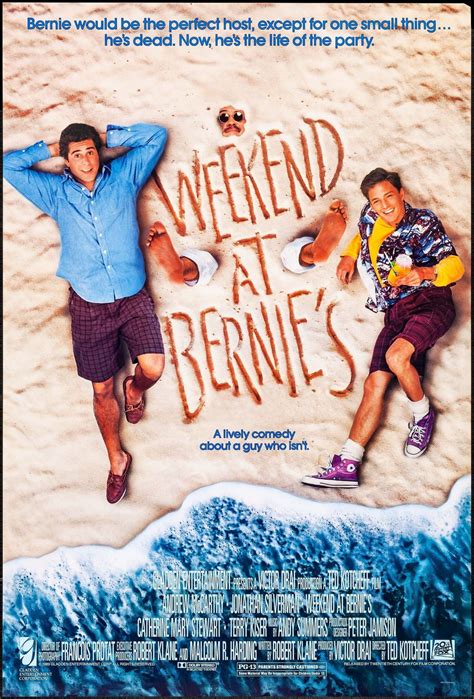 WEEKEND AT BERNIE'S (1989) | Weekend at bernies, Bernie movie, Movie ...