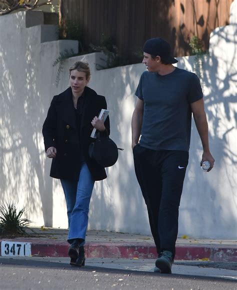 See more ideas about ianuarie. EMMA ROBERTS and Garrett Hedlund Out in Studio City 01/12 ...
