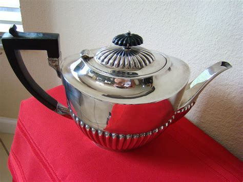 Antique Silver Plated Regency Style Teapot 1890c Instappraisal