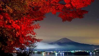 Fuji Mount Wallpapers Japan Autumn Mt Fall