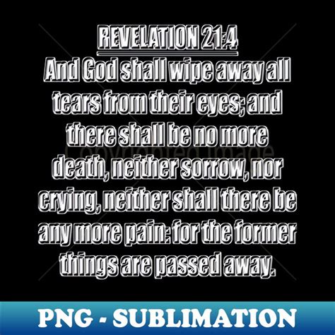 Revelation 214 Kjv Bible Verse Decorative Sublimation Png Inspire