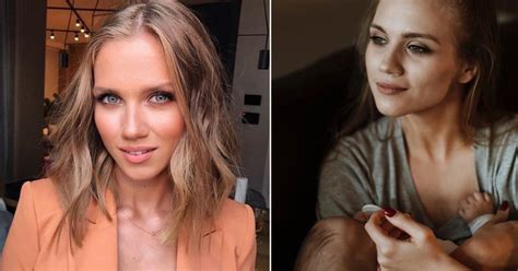 Agnieszka kaczorowska zdradza, co by wybrała! Agnieszka Kaczorowska pokazała, jak karmi córkę piersią ...