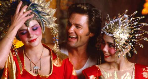 Kim Cattrall Kurt Russell And Suzee Pai In Big Trouble In Little China