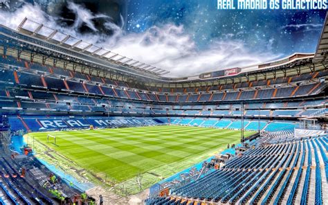 Real Madrid Stadium Wallpaper 4k Santiago Bernabeu Stadium At Night