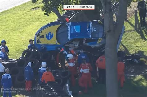 Vídeo Fuerte Accidente De Un Porsche 911 Gt3 De Carreras Que Acaba