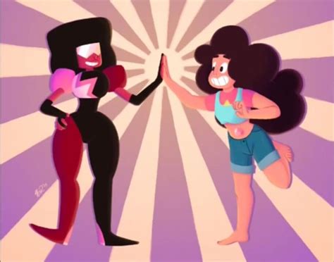 no wonder why garnet was so happy when she saw his first fusion she is a fusion herself