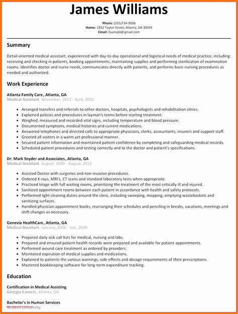 Professional Summary For General Resume