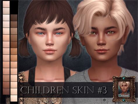 Children Skin 3 By Remussirion At Tsr Sims 4 Updates