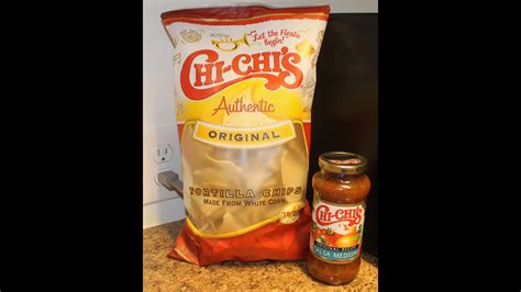 chi chi s tortilla chips and salsa taste test and review youtube