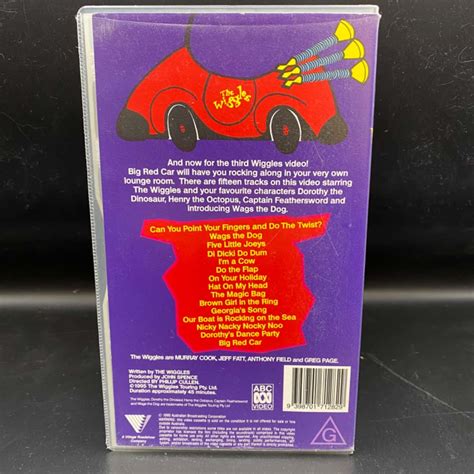 The Wiggles Big Red Car 1995 Vhs