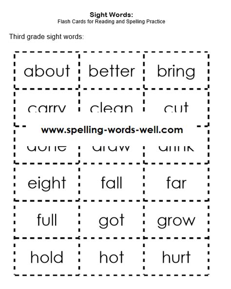 We did not find results for: Sight Word Flash Cards Will Help Your Student Succeed!