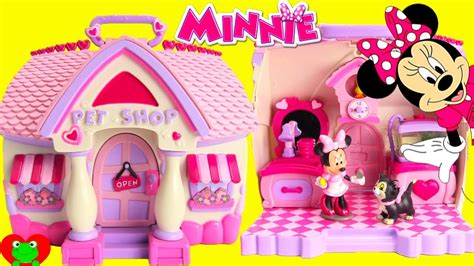 Genie Plays With Minnie Mouse Pet Shop Magical Surprises Youtube