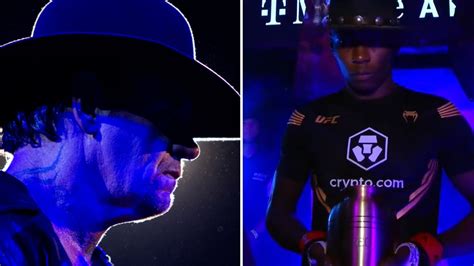The Undertaker reacts to UFC Champion using his theme